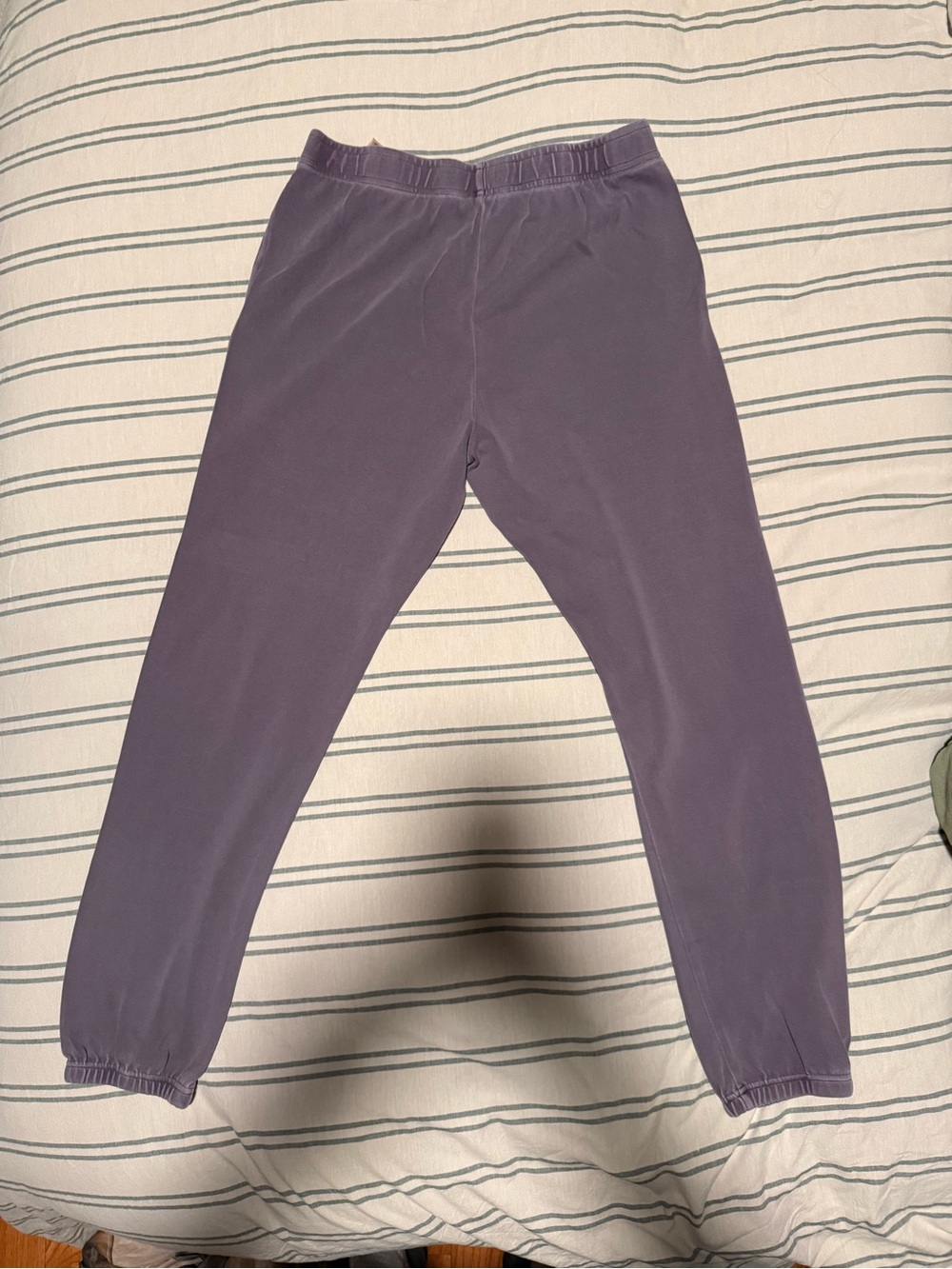 Kith Women's Cropped Hoodie in Dusty Lavender - Picture 4 of 8
